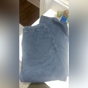 Brandy faded Navy blue sweats